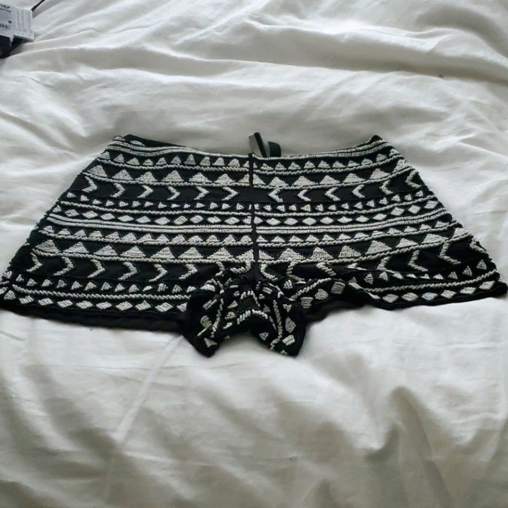 Beaded shorts